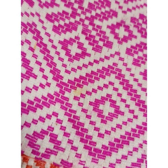 THML Multicolor Jacquard Dress with Tassel Sleeves Size S Tapestry - Picture 5 of 10